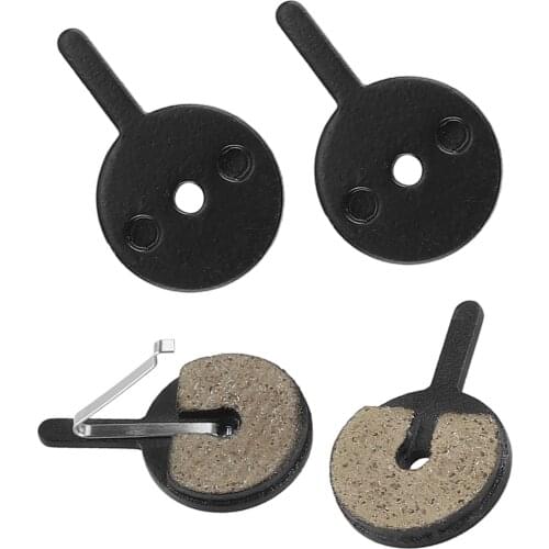 1 Pair Round Long-handled Semi-metallic Hollow Brake Pads Matche Brake Pads of The Same Chinese Brands of Cable-pull Disc Brakes