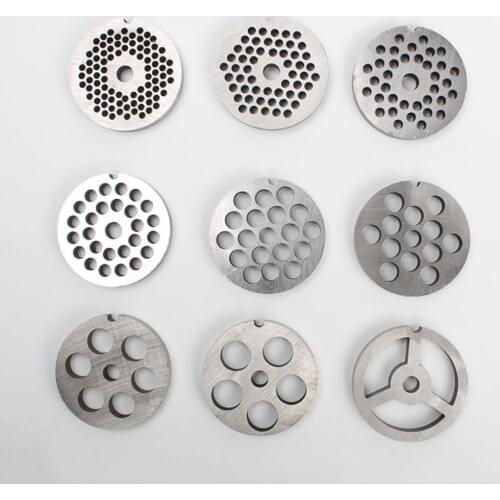 #32 Manganese Steel Meat Grinder Plate 3-24mm in Grinder Plate