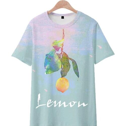 Anime Clothes Around the Trend of the New Short Sleeved T-shirt Two-Dimensional Round Neck T-shirt