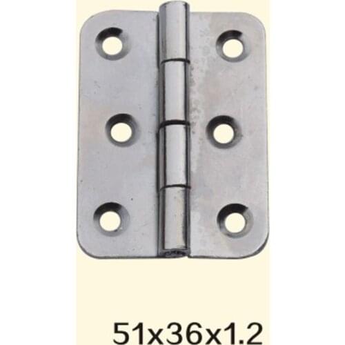 Freeshipping 51*36*1.2mm Iron Metal Hinge Sewing Machine Folding Table Furniture Flip Tray Hinges Big Door Hinges