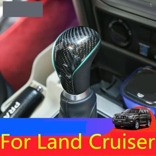For Toyota Land Cruiser 2010-2020 Carbon fiber gear head aircraft gear head, domineering land cruiser Land Cruiser modified gear