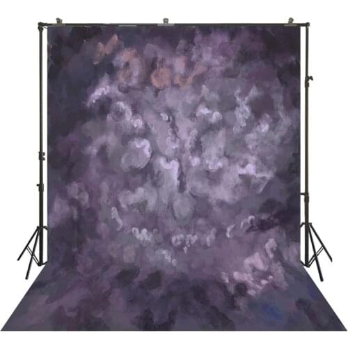 Art Solid Blue Purple Muslim Background Shabby Photography Back Drops Photocall Portrait Photoshoot Backdrop Photo Studio Props