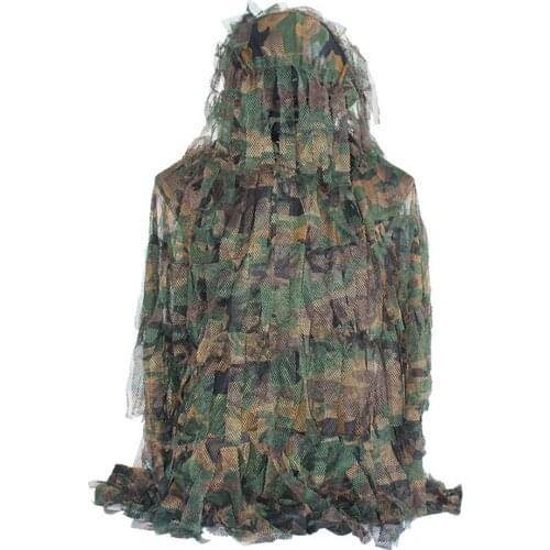 Camouflage Clothing Lightweight Breathable Hunting Suit Ungle Strip Camouflage Suit Suit Camouflage Suit Real CS Suit Sniper