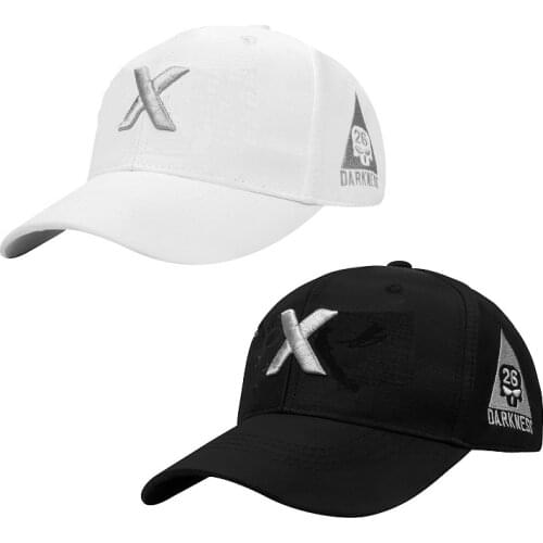 Summer new mens and womens sports caps golf sun hats fashion quick-drying light embroidery