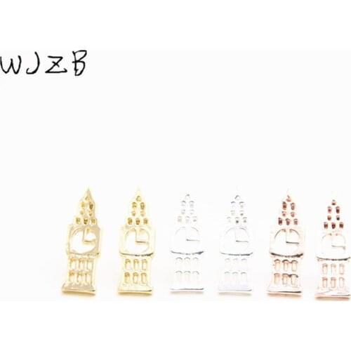 Hot hot tower stud earrings Tower shaped earnail of the fashion accessories series for woman