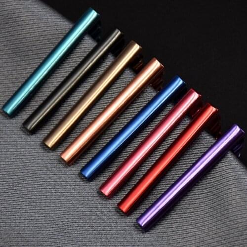 Fashion Tie Clips Men Neckcloth Decorations Accessories Male Metal Tie Clip Colorful Neck Pin Gifts for Gentle Men 2019 Jewelry