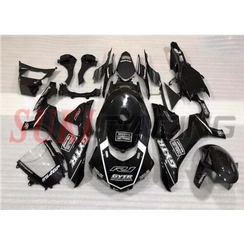 Motorcycle Fairing For YZF-R1 2015 2016 2017 2018 2019 Carbon Fiber Color Fairing Kit Bodywork ABS Plastic for YZF R1 2015-2019