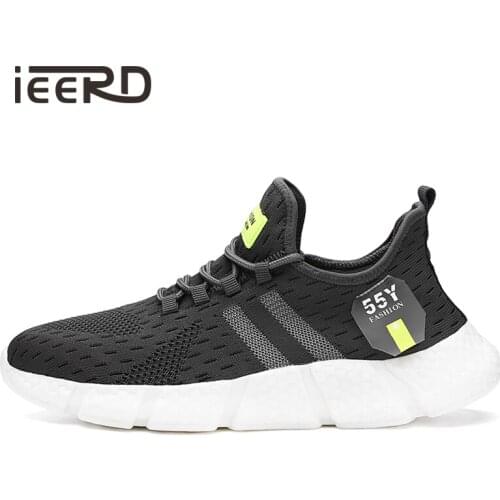 Popcorn Mens Sneakers Casual Shoes Mesh Breathable Fashion Shoes For Men Summer Sport Shoes Male Cushioning Zapatillas Hombre