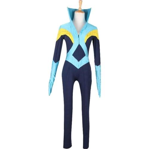 2016 Mens Young Justice Discowing Version Cosplay Costume Mens Jumpsuit