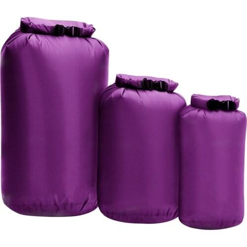3 Piece Set 8L 40L 70L Outdoor Dry Bag Pack Sack Swimming Rafting Kayaking River Trekking Floating Sailing Canoing Boating