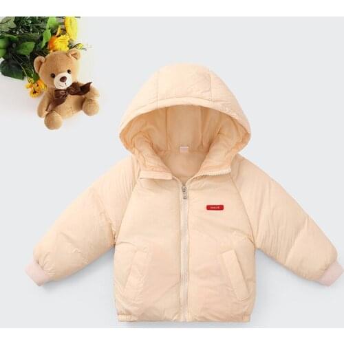New Baby Girls & Boys Winter Jacket Coats Kids Thickening Padded Toddler Outerwear Clothes Children Warm Jackets for Baby 3-10Y