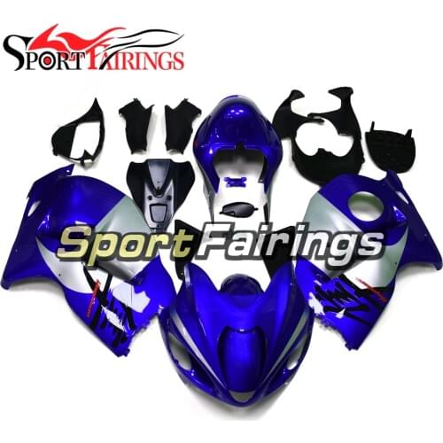 Complete Fairing Kit For Suzuki GSXR1300 Hayabusa 97 98 99 00 01 02 03 04 05 06 07 ABS Motorcycle Body Kit Gloss Blue Silver New
