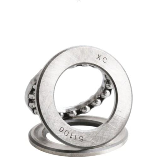 Pratical Miniature Thrust Bearings Metal Sealed Shielded 3 Parts Roll Axial Ball Thrust Bearing 51102 15 x 28 x 9mm