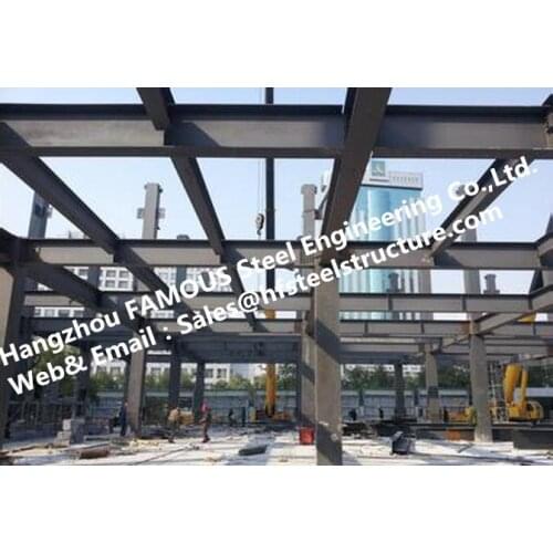 Pre-engineered Industrial Multi-storey Steel Building For Apartment And Hotel