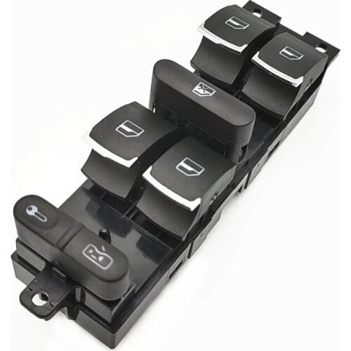 Driver Side Master Window Control Switch Button Electric Glass Lifter For Jetta Golf GTI MK4 Passat B5 3BD959857 3BD 959 857