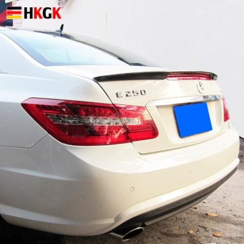 For Mercedes-Benz W212 w207 E-class 2 doors coupe Spoiler 2008-2015 ABS plastic Material Car Rear Wing Color Rear Spoiler
