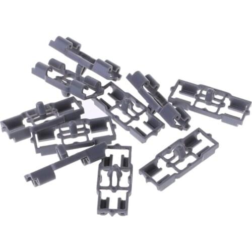 T3ED 10Pcs Lower Door Weatherstrip Plastic Seal Retainer Clip Front Rear for bmw X5 E53