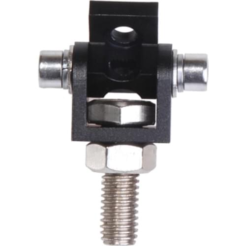 2 x Universal Hole 8mm LED Expansion Mounting Bracket Spotlight Holder Lamp Clamp for Car Motorcycle UTV ATV