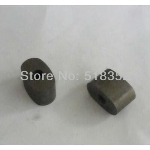 10x16x12mm Tungsten Steel Power Feed Contact with 4mm Hole for the First Wire Cut EDM Parts