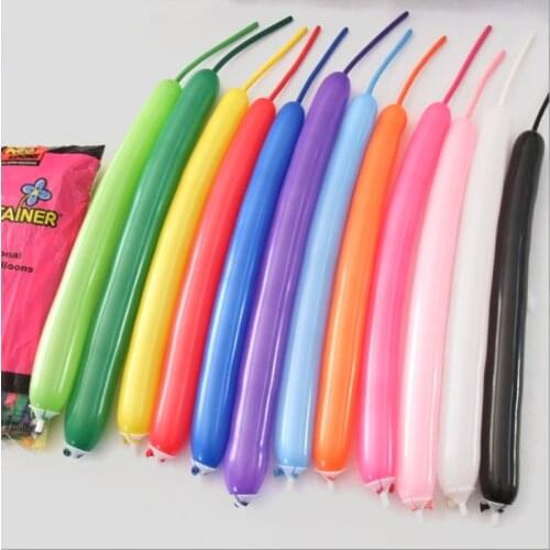 30pcs/lot Baby Shower long Strip Latex Helium Balloones elongate stretched Wedding Birthday Party ballon Decor Supplies Kids Toy