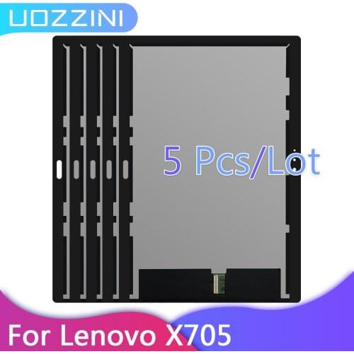 5Pcs New For Lenovo YOGA TAB 5 Smart Tab PRC WOR YT-X705L YT-X705X YT-X705F LCD Display With Touch screen Digitizer Assembly