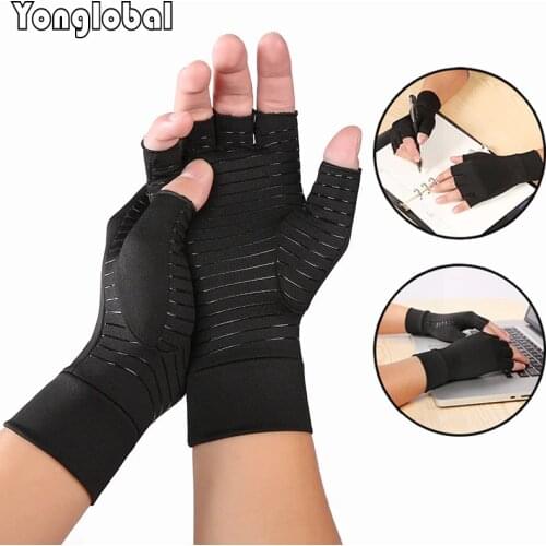 Mens Arthritis Gloves Women Warm Winter for Sports Running Fingerless Hand Protection Utility Compression Arthri Rehabilitation