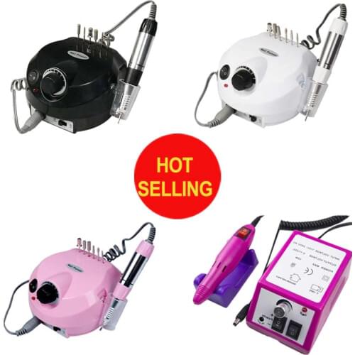 25000RPM Electric Nail Drill Nail Tools Bits Machine for Removing Gel Varnish Milling Cutter Nail for Manicure