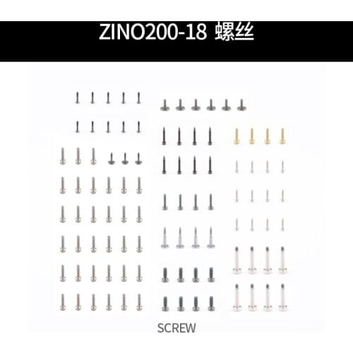Hubsan Zino 2 Zino2 RC Drone Quadcopter Spare Parts ZINO200-18 Screws Remote Control Toy Accessories