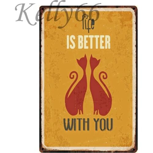 [ Kelly66 ] Quote Motivational Vintage Metal Sign Poster Home Decor Bar Wall Claft Art Painting 20*30 CM Size y-1180