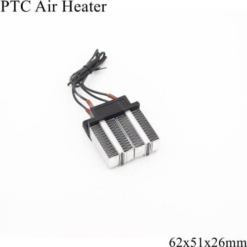 62x51x26mm 220V 150W PTC Heater Ceramic Thermistor Air Heating Mini Outdoor Heaters Induction Aquarium Car Film Plate Insulated