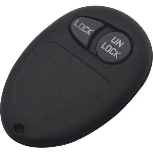 Kutery 2 Buttons Replacement Remote Car Key Shell Case Fob For Buick Pontiac Montana Chevy Venture Olds Silhouette