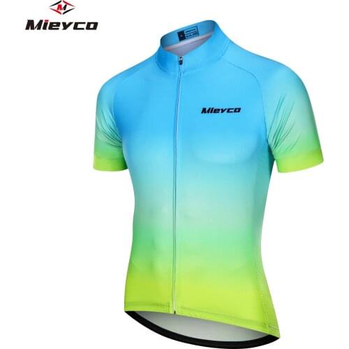 Mieyco 2020 Maillot Ciclismo Hombre Summer Fahrrad Racing Clothing Road Bike Breathable Ropa Ciclismo Polyester Racing Shirt
