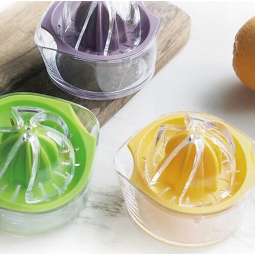 Multifunctional Manual Juicer Cup Household Lemon Orange Juice Separation And Press Plastic With Scale Fruit Creativity DIY Tool