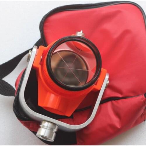 NEW Red Single Prism w/Bag for total stations Surveying