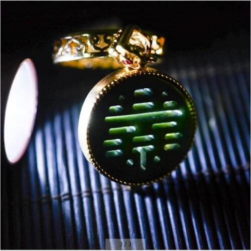 Natural green jade pendant with gold 925 sterling silver jade sachet jade necklaces pendants marcasite jewelry sterling silver