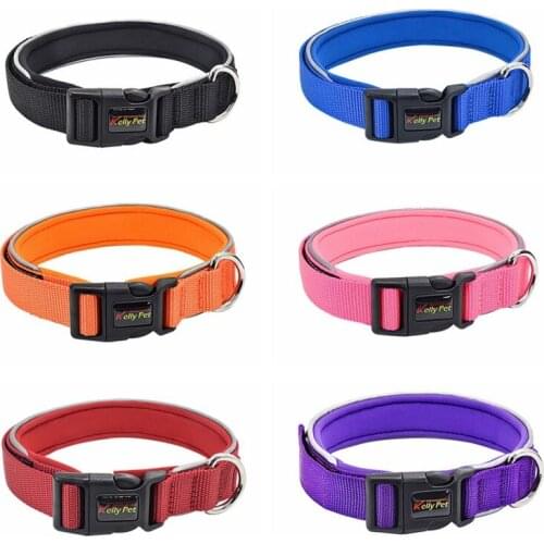 Reflective Dog Collar Personalized Pet Dog Collars Adjustable Dogs Collar For Small Medium Dogs Chihuahua Yorkie