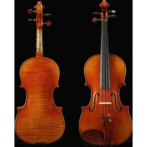 Italy Top Oil Varnish!A Great Stradivari Style 4/4 3/4 Violin! Master Tone! free case bow rosin violino accessories