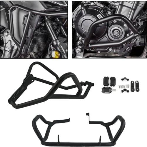 Motorcycle Engine Guard Crash Bar Protection Extension Bumper Sliders Fairing Protector For Honda CB500X CB 500X 2019 2020