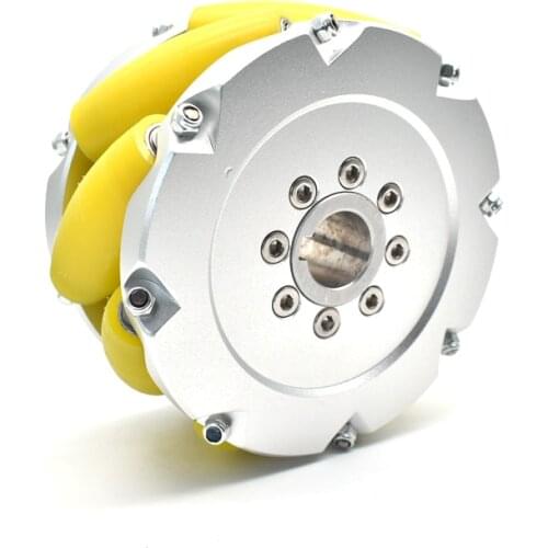 High quality Polyurethane mecanum wheel Mecanum 152Mm 6 Inch Wheels Industrial Omni Mechanum Wheel Heavy Duty