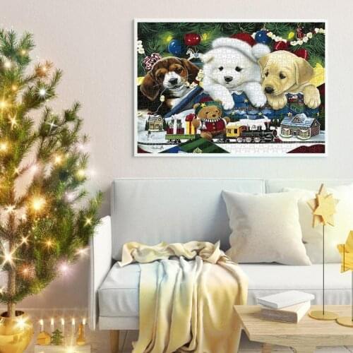 1000PCS Jigsaw Puzzle Durable Educational Childrens Toy Develop Hand-eye Coordination Fine Motor Skills Problem-solving Skills