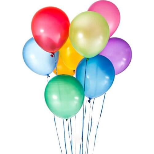 Colorfur Balloons 100pcs/lot 10inch Latex Helium Balloon Inflatable Wedding Balloons Children Birthday Party Decoration Air Ball