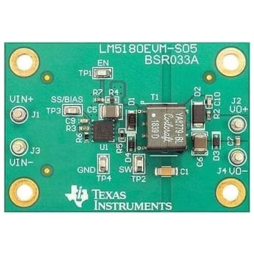 For Lm5180evm-s05 Wide input VOLTAGE PSR Flyback Converter Evaluation Board LM5180-Q1 Development board