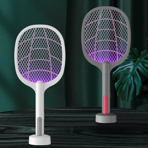 Three-in-one UV mosquito killer LED trap mosquito killer 3000V electronic mosquito killer USB rechargeable home bedroom outdoor