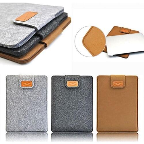 Felt Sleeve Slim Tablet Case Cover Bag for MacBook Air Pro 11/13/15 Inch