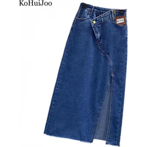 KoHuiJoo Denim Skirts For Women