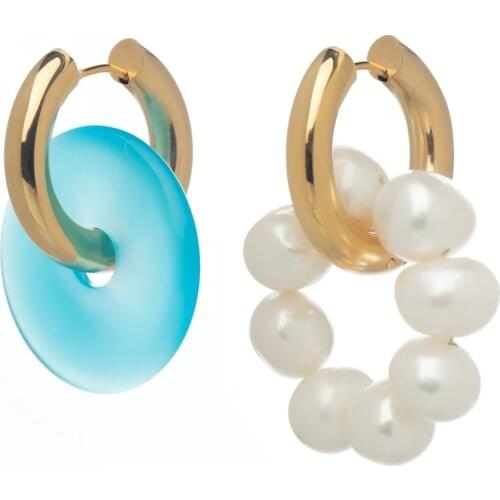 Puka shell Dangle Earrings