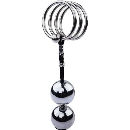 2021 Male Chastity Ring BDSM Bondage Penis Ring Sex Toys For Men Dick Cock Ring Penis Stretcher Male Sexual Delay Exercise Tool