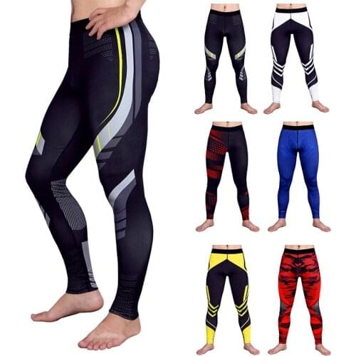 Slim Running Fitness Training Tight Jogging Sport Pants Trousers Casual Crossfit Jogger Gym Pants Men Workout Legging Sweatpants