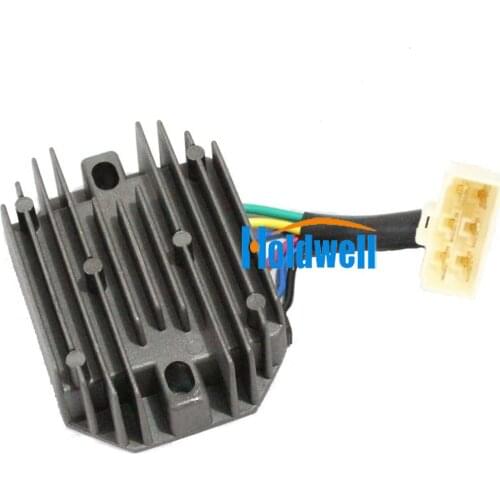 Holdwell Rectifier Regulator 15351-64600 15351-64601 for Kubota Grasshopper 1822D 718D 721D 721G