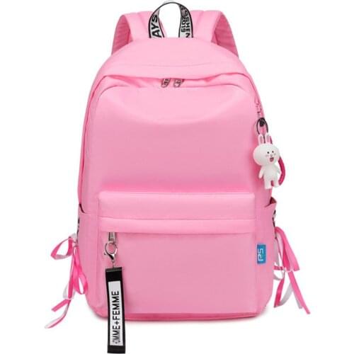 Ladies backpack Fashion travel backpack computer multifunctional middle school student school bag B0010DQ